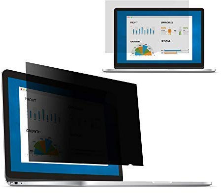 EPHY - 4 in 1 Premium Privacy Filter/Anti Blue Light/Anti Glare/Anti Bacterial Protection - Desktop Computer Screen Protector (27 inch 16:9)