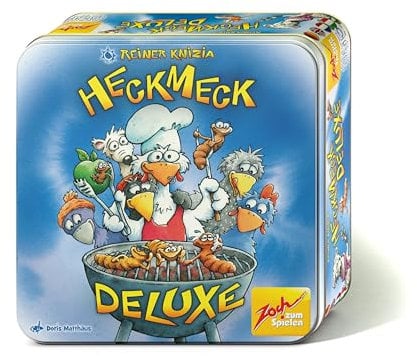 Zoch 601105073 Heckmeck Deluxe, das turbulente Würfelspiel in der praktischen Metalldose , ab 8 Jahren