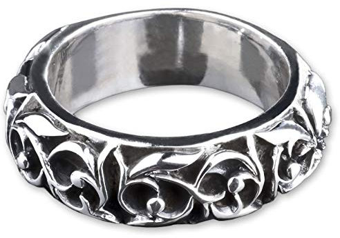 viva adorno Damen Ring Blatt Ranken Blätter Verlobungsring 925 Sterlingsilber SR27, Gr. 67
