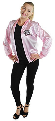 Rock&ROLL KOSTÜM VERKLEIDUNG Love Story Danny Sandy 1950iger Samstag Nacht VIELE GRÖSSEN-Schwarze Brille+SCHWARZES T/Shirt-SMALL