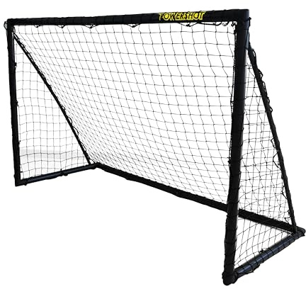Fußballtor Fun - 1,8 x 1,2m - aus wetterfestem uPVC - Mit Klicksystem und Zubehör - Torwand als Option