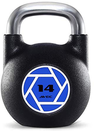 Kettlebells AGYH Schwarze Sportliche High-End Stahl, Kurzhanteln Für Matte Haushaltsfarben, 8-kg-28-kg-Ganzkörpertrainingsgeräte (Size : 14kg)