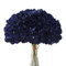 AVIVIHO Hortensias artificiales color azul marino, 10 unidades, hortensias de seda sintética con tallos para decoración de bodas, hogar, fiestas, tiendas, fiesta de nacimiento