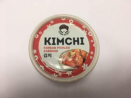 Ajumma Republic Kimchi Lot de 2 paquets de choux coréen 160 g