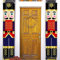 FSFLAG Nussknacker-Weihnachtsdekoration, Willkommensschild für Veranda, Haustür, Innen- und Außenbereich, Soldaten-Modell, Nussknacker, Banner für Wand, Kamin, Schlafzimmer, Zuhause, Kinderdekoration