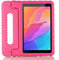 ZiHang Funda Infantil Huawei MatePad T8 8.0 Pulgadas, Carcasa Niño Antigolpes con Asa Convertible Tapa de Soporte, Funda Bebé Ligera para Huawei MatePad T8 8.0 Pulgadas (Rosa roja)