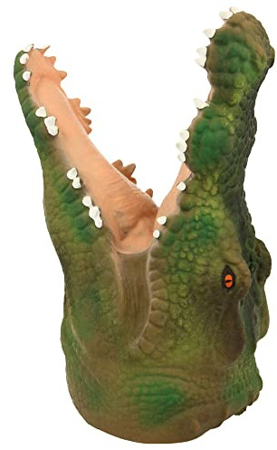 Keycraft Fumfings Tier-Krokodil-Handpuppe, 12 cm, lustiges Handspiel, Requisiten, Spielzeug für Kinder/Kleinkinder