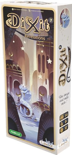 Libellud | Dixit Revelations | Erweiterung | Fantasie- und Kreativitätsspiel, mehrfach ausgezeichnet, ab 6 Jahren, 3 bis 8 Spieler, 30 Minuten pro Spiel, mehrsprachig - Spanische Sprache