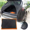 QINGQUE Auto Heckklappe Moskitonetz Heckscheibe Sonnenschutz, Anti-Flying Netz mit Magnetische Installation für den Kofferraum, Sichtschutz, Lüftungshaube, für Outdoor Camping Angeln (Black, S)