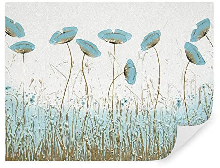 Tapeko Papier Peint Panoramique 3D Fleurs 360x250 cm style 3D Fleurs Sauvages Fleurs Nature Papier Peint intissé pour Chambre Salon Décoration Murale u34867
