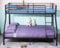 FetiNes Etagenbett 140x200cm mit Lattenrost und 2 Schubladen, Kinderbett mit Leiter und Rausfallschutz, Hochbett Stockbett - Schwarz