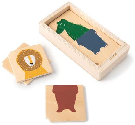 trixie Tierkombi Holzpuzzle