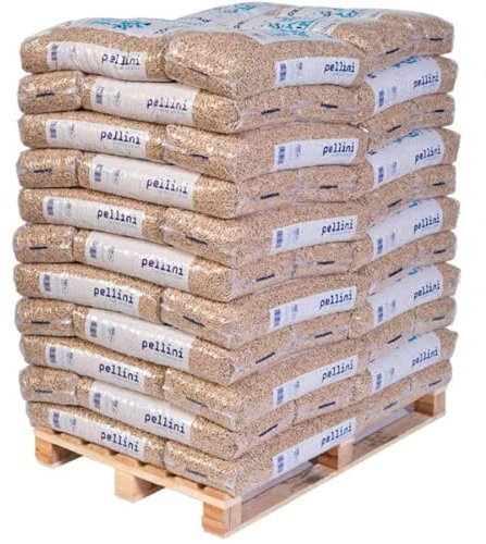 Holzpellets | Premiumqualität | 15 kg Säcke | aus Deutschland | 495kg & 990kg (990 kg)
