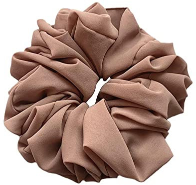 C8P7 Haargummi, muslimisch, Malaysisch, für Damen, Chiffon, Haarband, Gummiband, Accessoires, Volumen, schöner Hijab