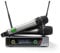 SENWOSI Dual Channel UHF Metal Wireless Microphone System with Two Handheld Wireless Dynamic Microphones, 2 x 100 Adjustable Frequency Points, 400 Feet, Auto Scan, for