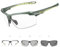 KAPVOE Photochromatische Selbsttönend Fahrradbrille Herren Damen Sportsonnenbrille Klar Radsportbrille Radfahren MTB Radbrille Laufen Volleyball Tennis Autofahren Softball Bergsteigen Golf Wandern 09