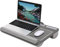 Desire2 Scrivania per computer in legno con cuscini, tavolo ergonomico per casa e ufficio, tavolo portatile e supporto per notebook, accessorio da scrivania per computer con tappetino per mouse