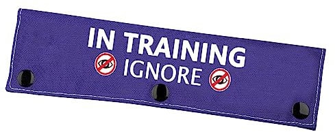 Training Ignore Dog Leash Wrap Sleeve Social Distancing Patch