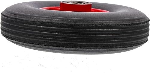 Garden Wagon Tires Hand cart Wheels Garden cart Wheel Lawn Mower tyre Truck Tires Trolley Tire Mute tyre Shopping cart Wheelbarrow Hand Cart Wheels (Size : Random Color23*23 * 6)