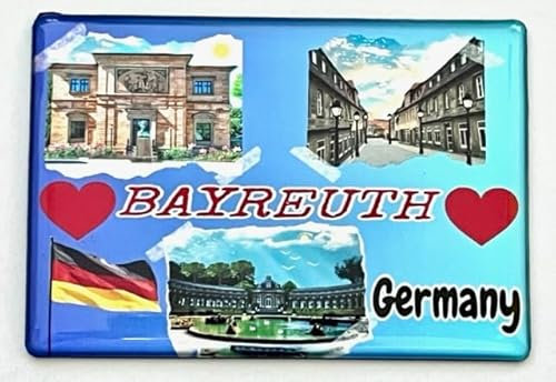 Bayreuth Magnet Deutschland Bayreuth Souvenir Oberfranken Souvenir Bayern Geschenk