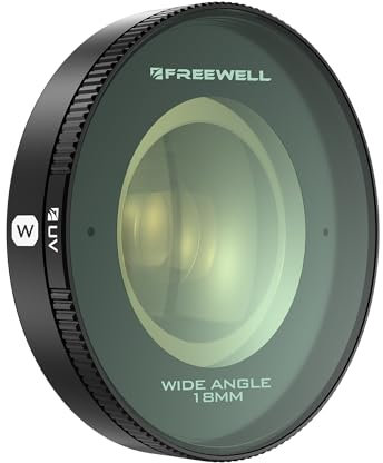 Freewell 18mm Wide Angle Lens Compatible with Freewell Sherpa & Galaxy Series Cases - Unparalleled Optics and Versatility