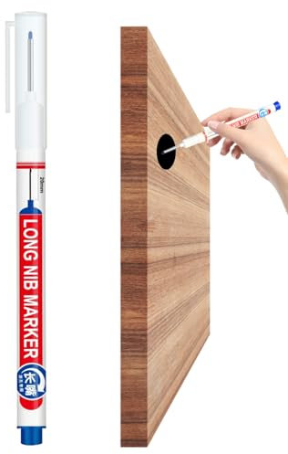 Tedious Construction Pens | Construction Paint Markers - Long Head Marker, Machinist Tools, Metal Markers Waterproof, Scale Design For Carpenters Builders Construction