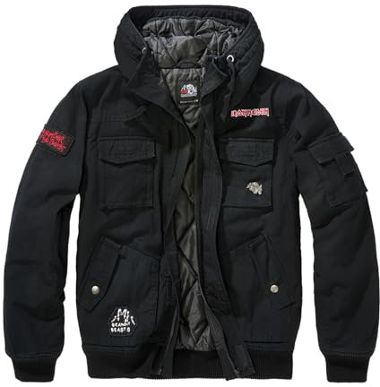 Brandit IRM Bronx Jacket, color: black, size: XXL