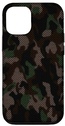 Camouflage Schutzhülle Cover Army & Military Camo Hülle für iPhone 12/12 Pro