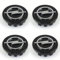 SXDZHK Auto Nabendeckel für Opel Astra J 2009-2015, Nabenkappen Felgendeckel Radnabenabdeckung Felgenkappen Radnabendeckel Radnabenkappen Wheel Caps ABS Ersetzen Zubehör 4PCS,Black-60MM