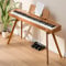 TERENCE Pianoforte Digitale 88 Tasti Pesati Martello pesante con Supporto Altoparlanti Stereo 20W Triplo Pedale Registrazione Video MIDI Audio Bluetooth Supporto App Finitura in Legno Elegante