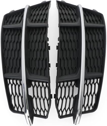 TYUMGXIAO Auto Front Kühlergrille für Audi A6 C7 S-Line 2016-2018, Frontstoßstange Frontgrill Verschleißfest Wetterfest Ersatz Autoteile