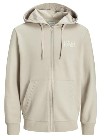 Jack & Jones Herren Jjecorp Logo Sweat Zip Hood Jjecorp Logo Sweat Zip Hood (1er Pack)