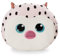 NICI Kissen GLUBSCHIS Eule Lowidou 35x30cm - rosa - Flauschiges Kuscheltierkissen für Jungen, Mädchen, Babys und Kuscheltierliebhaber, ideal für Zuhause, Kindergarten oder unterwegs | 62207