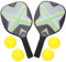 BESTonZON 1 Juego De Raquetas Peak Racket Suit Palas Tenis De Interior Y Equipo Deportivo De Raqueta Equipo Deportivo De Madera