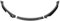 Spoiler Avant de Voiture Pour Tesla Pour Model Pour S 60 85 P85D 90 P90D P100D 2012-2020 Lame Pare-choc Avant Noir Brillant Becquet Diffuseur Kits Carrosserie Réglage Déflecteur Lèvre Avant(16-20 Glos