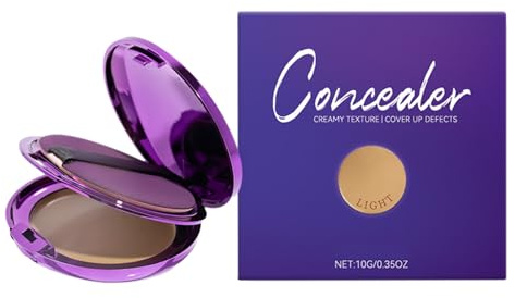 Creamy Face Concealer Stick, wasserfester Farbkorrekturstift, entzückende Korrektur mit mattem Finish, feuchtigkeitsspendendes Gesichts-Make-up für Damen, Mädchen und alle Hauttypen, mehrfarbig