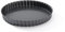 De Buyer - Moule à tarte cannelé rond à fond amovible en acier antiadhésif - Diamètre 20 cm -, Noir