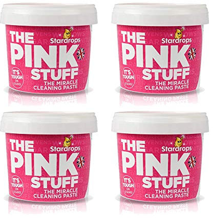 4 x Chemico The Pink Stuff Household Cleaner Cleans Stains 500g by Chemico