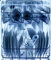 Sticker Trompe l'oeil 59x70 cm - Décoration intérieure maison - Rayon X - Pour lave vaisselle