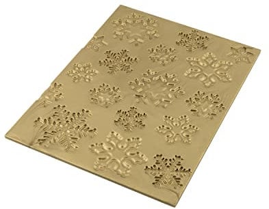 silikomart | Silikon-Kuchenmatte FROZEN BÛCHE MAT, Antihaft, 1er Pack Kuchenmatte, 3D Design, 250 x 185 mm, h 6 mm, Made in Italy