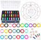 ALIZERO Tabletop RPG DND Condition Markers Set and Spell AOE Damage Marker D&D Area Effect Template, with 96 DND Status Effect Markers in 24 Frequently Used Conditions