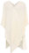 Zwillingsherz Poncho-Schal mit Kaschmir - Hochwertiges Cape für Damen - XXL Umhängetuch und Tunika mit Ärmel - Strick-Pullover - Stola für Sommer und Winter