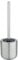 WENKO Vilalba Ceramic Toilet Brush Holder, Silver, 11,6 x 38,7 x 11,6 cm
