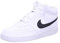 Nike Herren Court Vision Walking-Schuh, White/Black-White, 39 EU