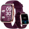 Smartwatch für Damen Herren, 1,8 Zoll Touchscreen Smart Watch mit Bluetooth Anrufe, 110+ Sportuhr für iOS Android,IP68 Wasserdicht Fitnessuhr mit Herzfrequenzmonitor Schlafmonitor Schrittzähler