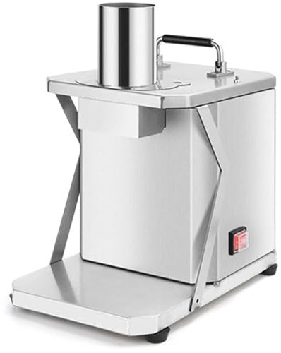 Cortador de verduras eléctrico para cortar frutas y verduras, cortador de patatas y zanahorias, cortador de verduras multifuncional de 200 W, para todo tipo de verduras y frutas, rallador