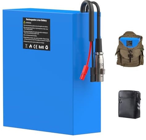【UK WAREHOSUE】24V 10AH E-Bike Battery Pack Lithium-ion for 0-400W Motor With BMS Protection PVC Waterproof (PVC-24V10AH (BMS:20A))