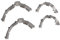 Yunseity Propeller -Schutzschutz -Anti Kollision TPU Streifen für Flip Drohne, Genaues 1: 1 Formteil, Einfache Installation (Halbtransparentes Schwarz)