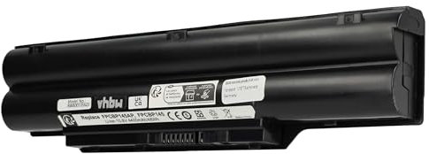 vhbw Akku kompatibel mit Fujitsu Lifebook S751, S752, S760, S761, S782, S792, SH560, S7110 Notebook (4400mAh, 10,8V, Li-Ion)