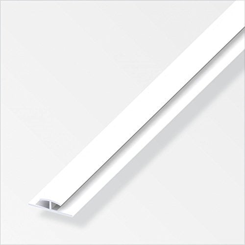 PROFILO H 3,5MM PVC BIANCO 1MT.